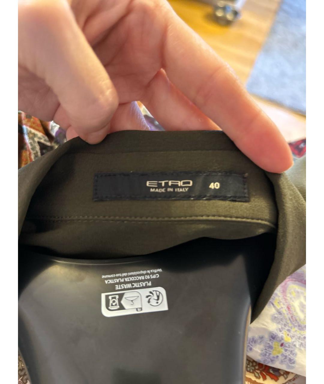 ETRO Мульти шелковая блузы, фото 7