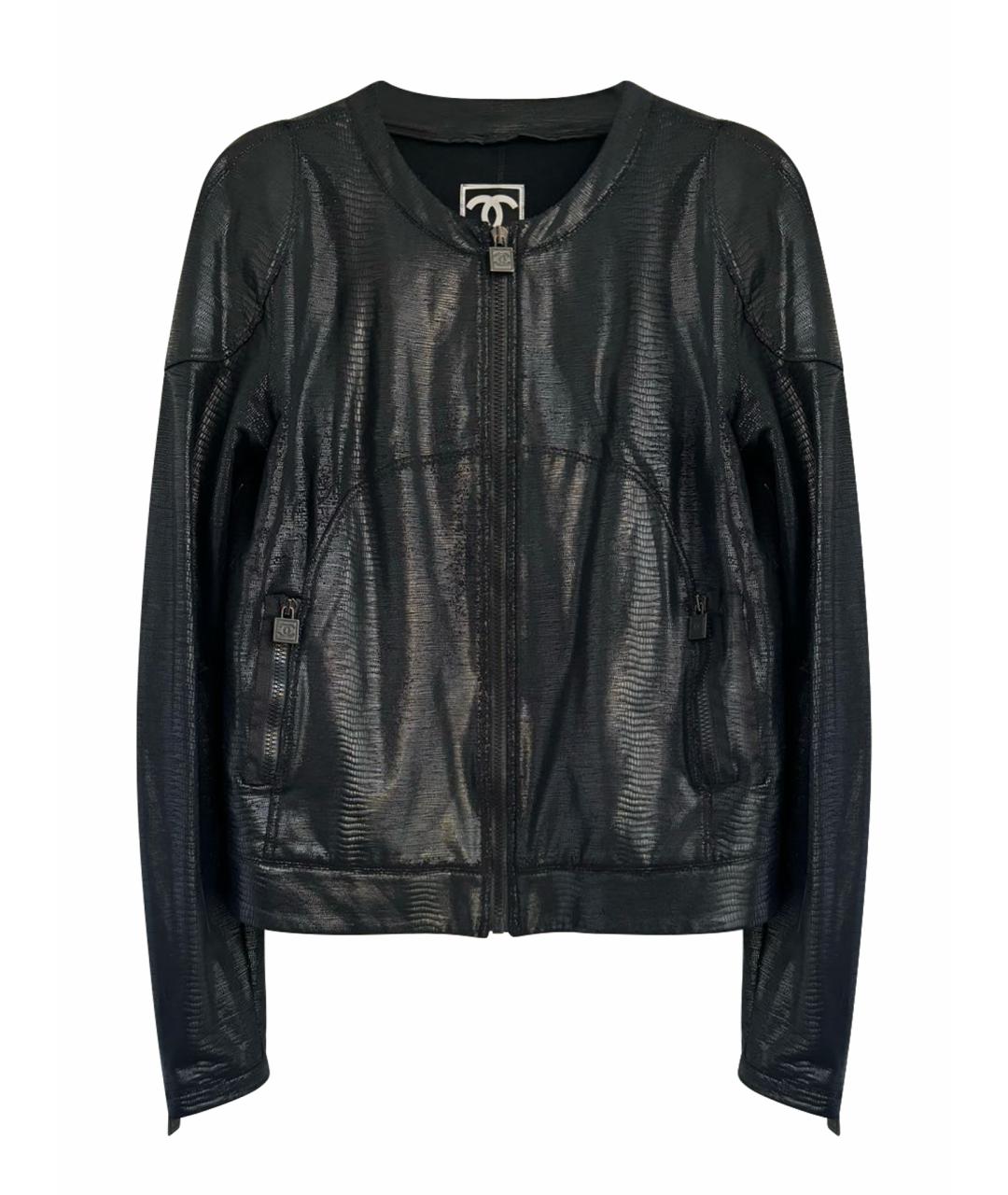 CHANEL Черная куртка, фото 1