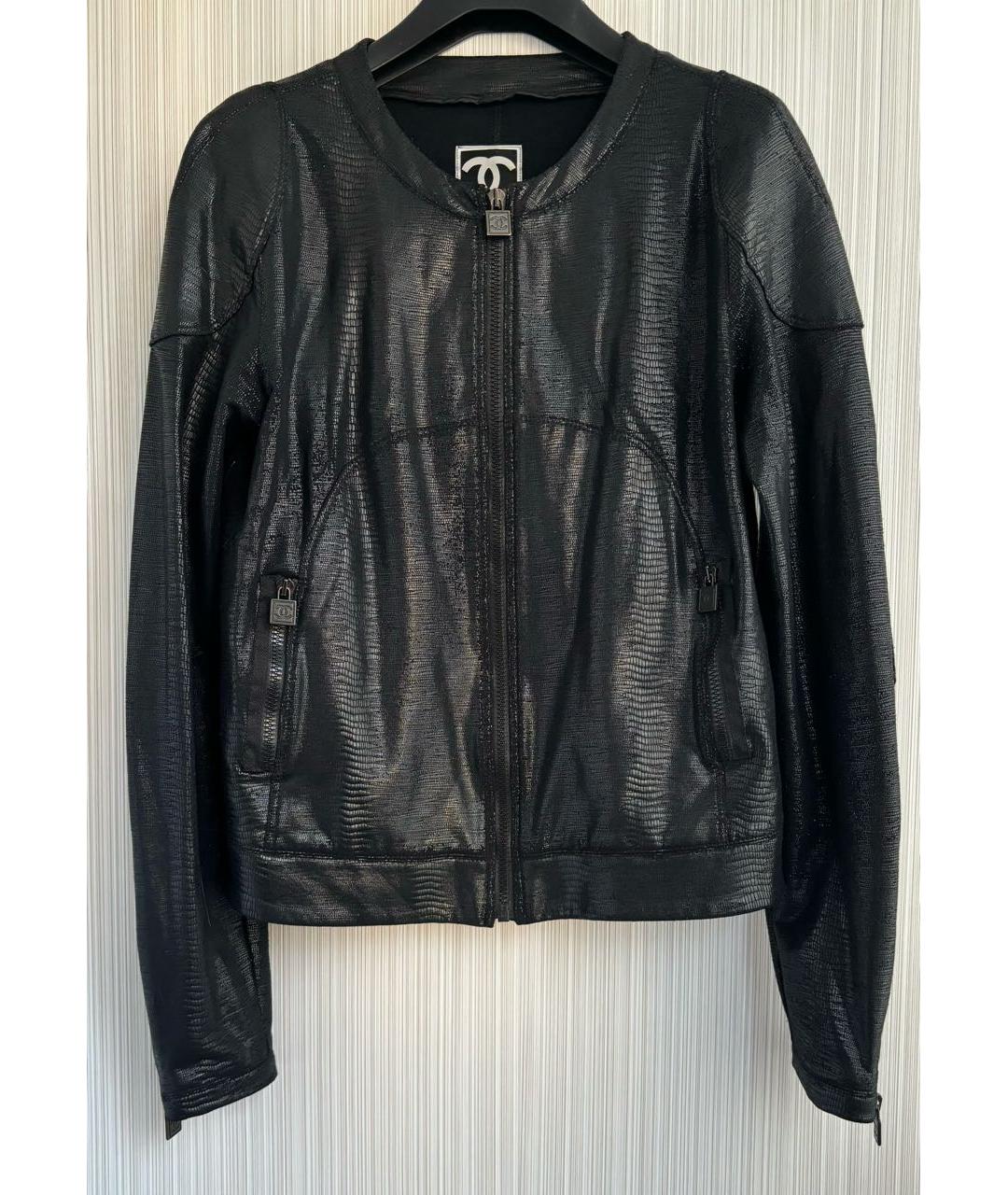 CHANEL Черная куртка, фото 9