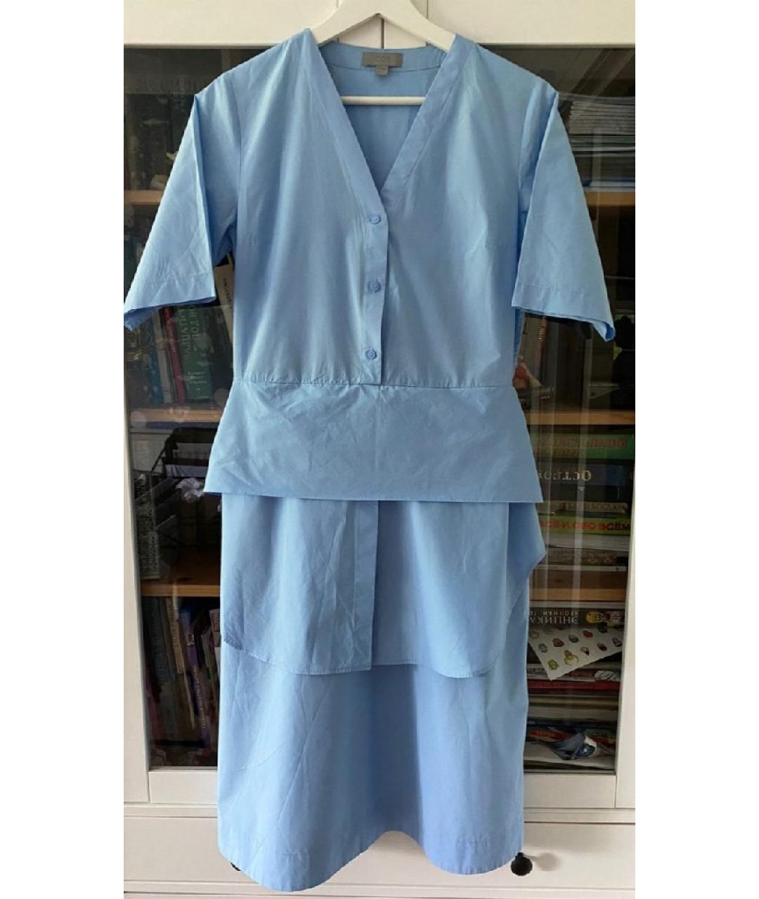 COS Голубое повседневное платье, фото 2