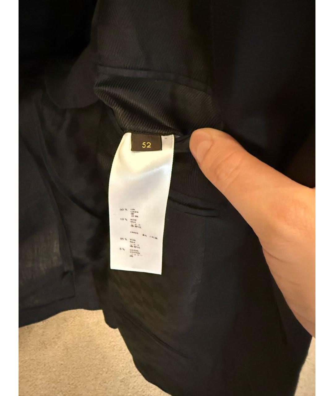 LOUIS VUITTON Черный повседневный костюм, фото 3