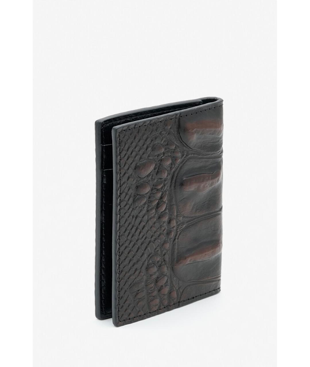 VIVIENNE WESTWOOD Коричневый кожаный кошелек, фото 3