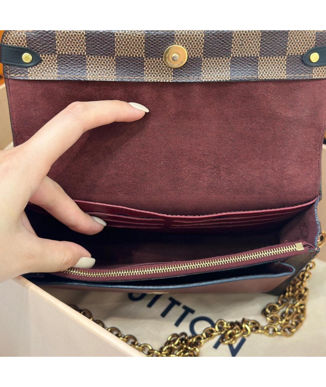 LOUIS VUITTON Красная сумка через плечо, фото 6