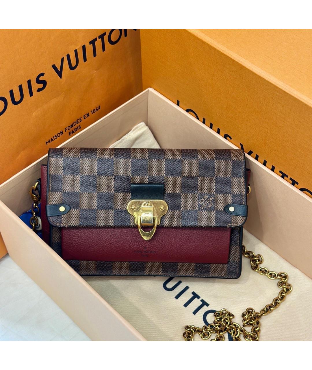 LOUIS VUITTON Красная сумка через плечо, фото 8