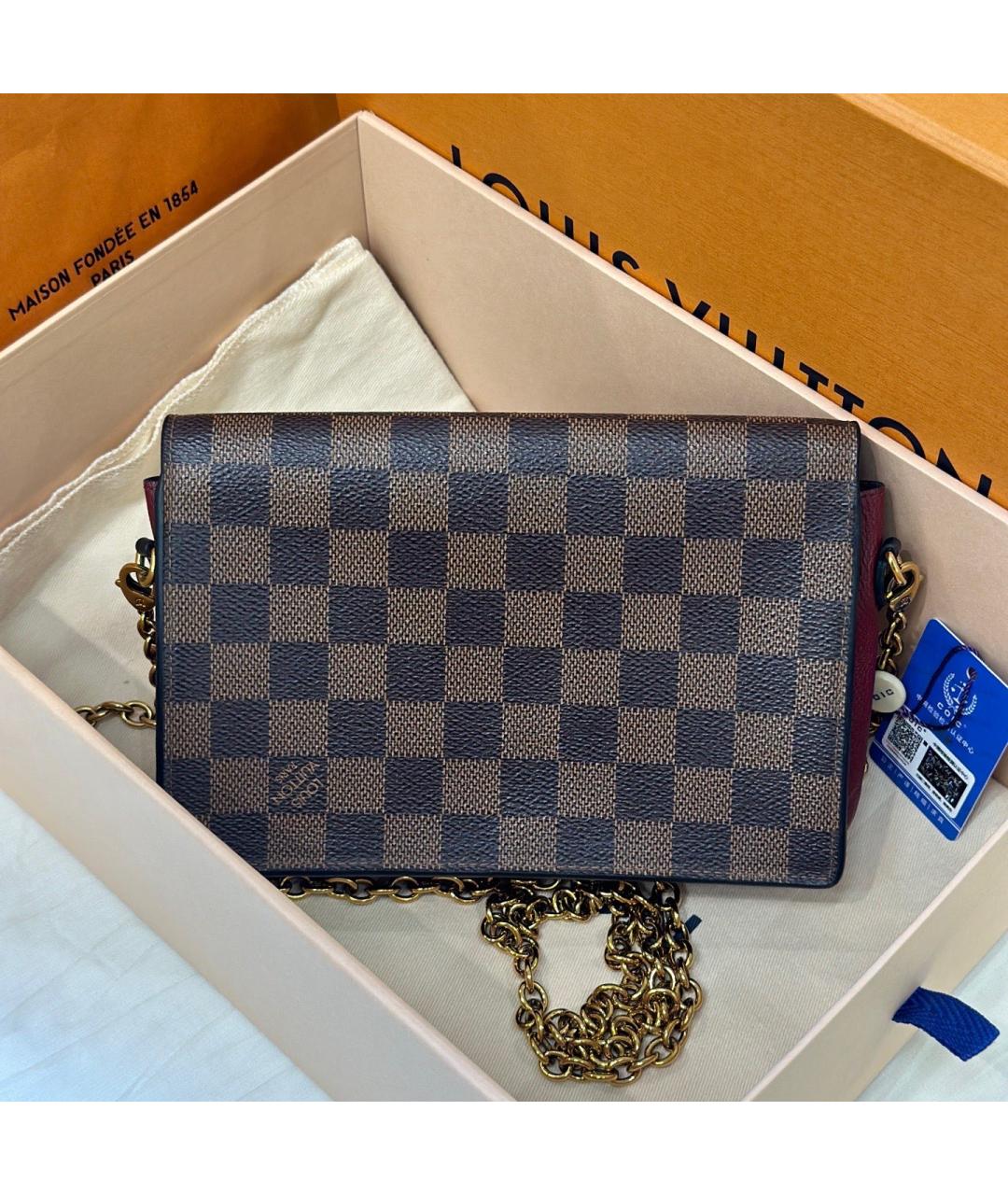 LOUIS VUITTON Красная сумка через плечо, фото 3