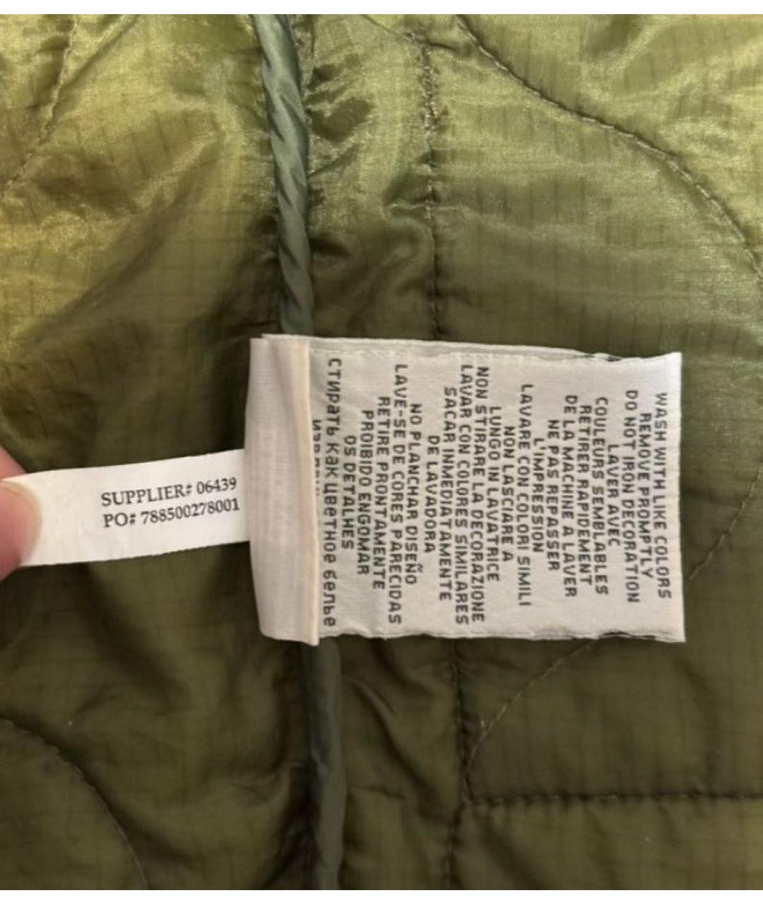 RALPH LAUREN Хаки полиамидовый жилет, фото 5