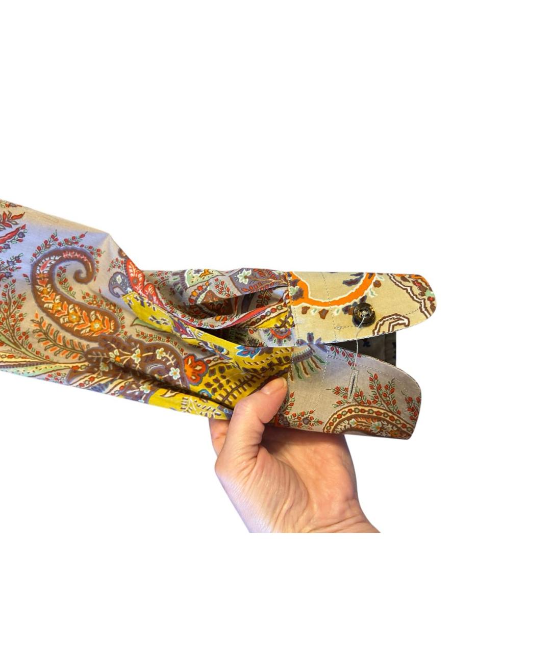 ETRO Мульти хлопковая рубашка, фото 3