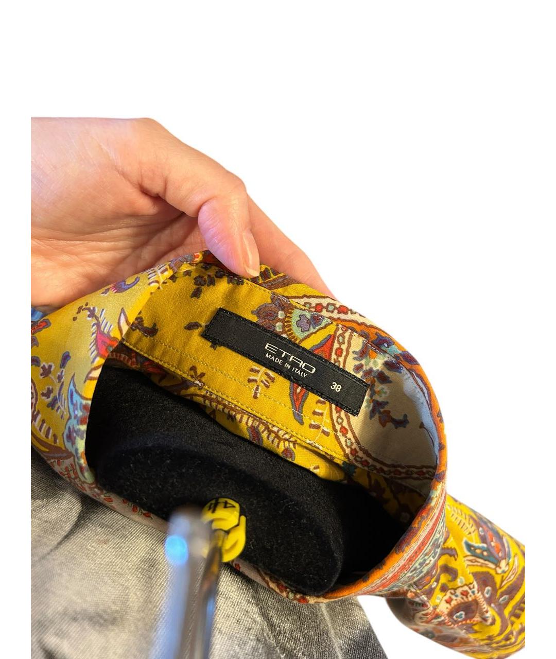 ETRO Мульти хлопковая рубашка, фото 4