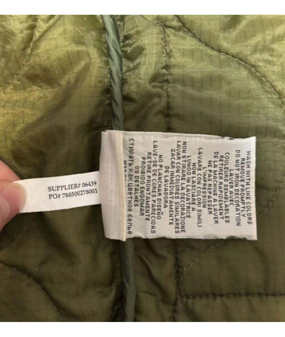 RALPH LAUREN Хаки полиамидовый жилет, фото 5