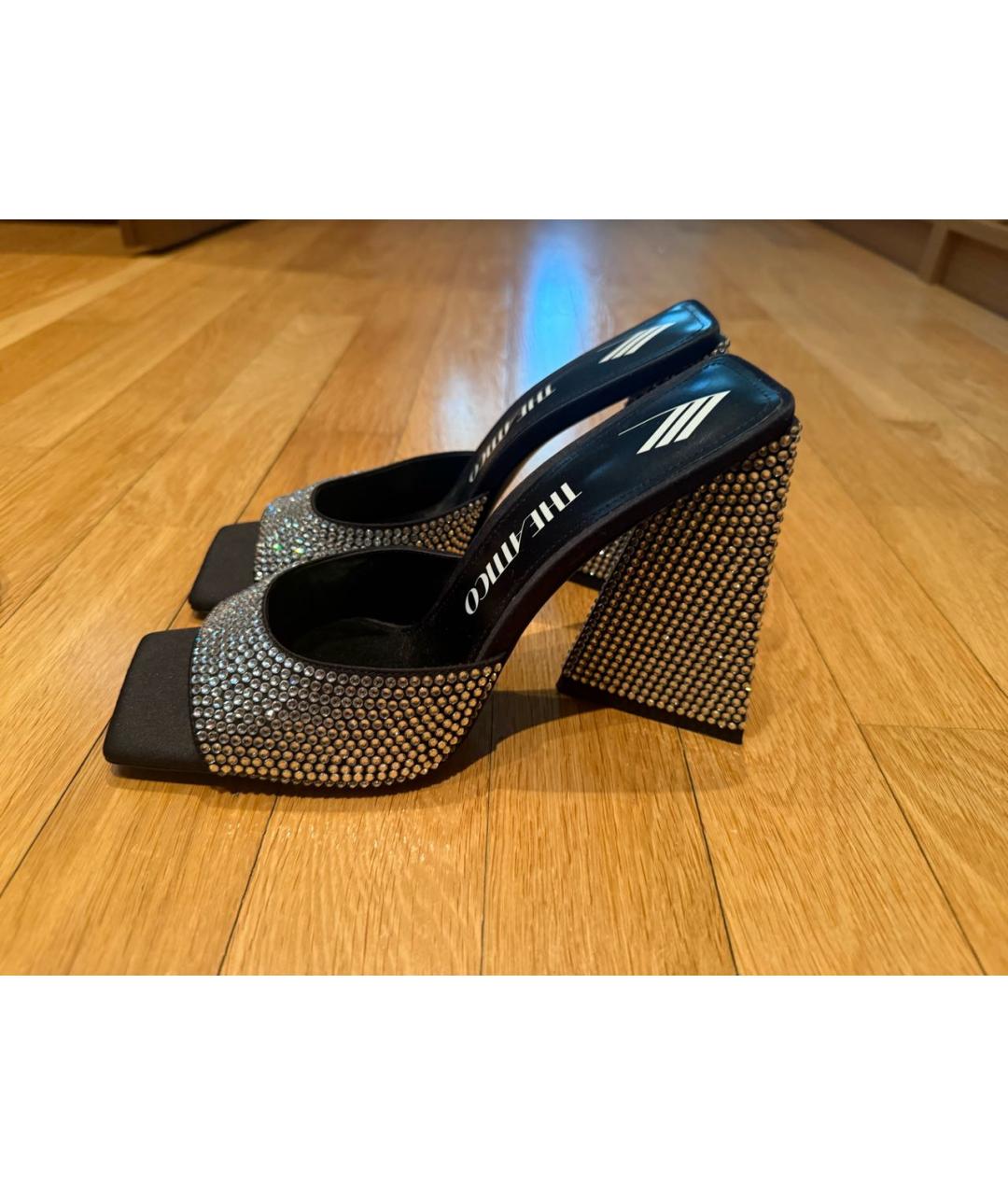 THE ATTICO Черные мюли, фото 7