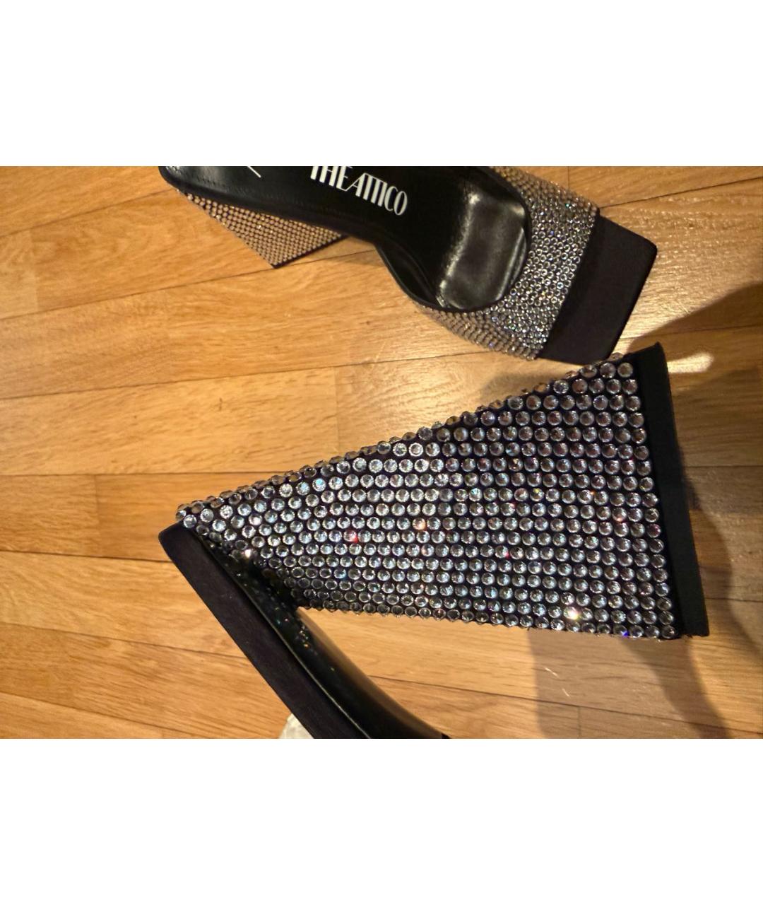 THE ATTICO Черные мюли, фото 6