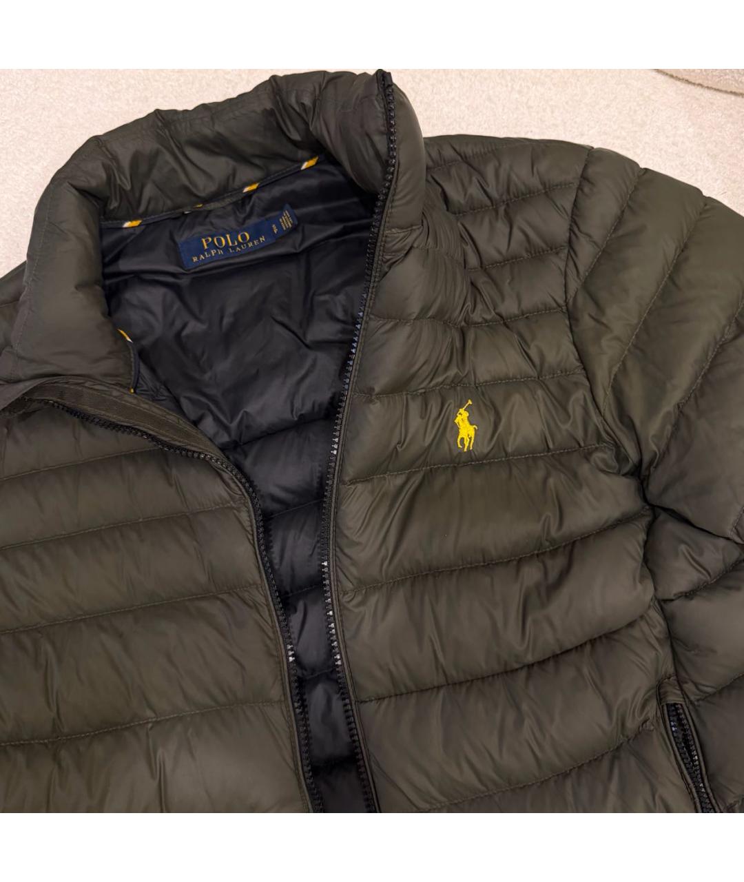 POLO RALPH LAUREN Хаки пуховик, фото 4