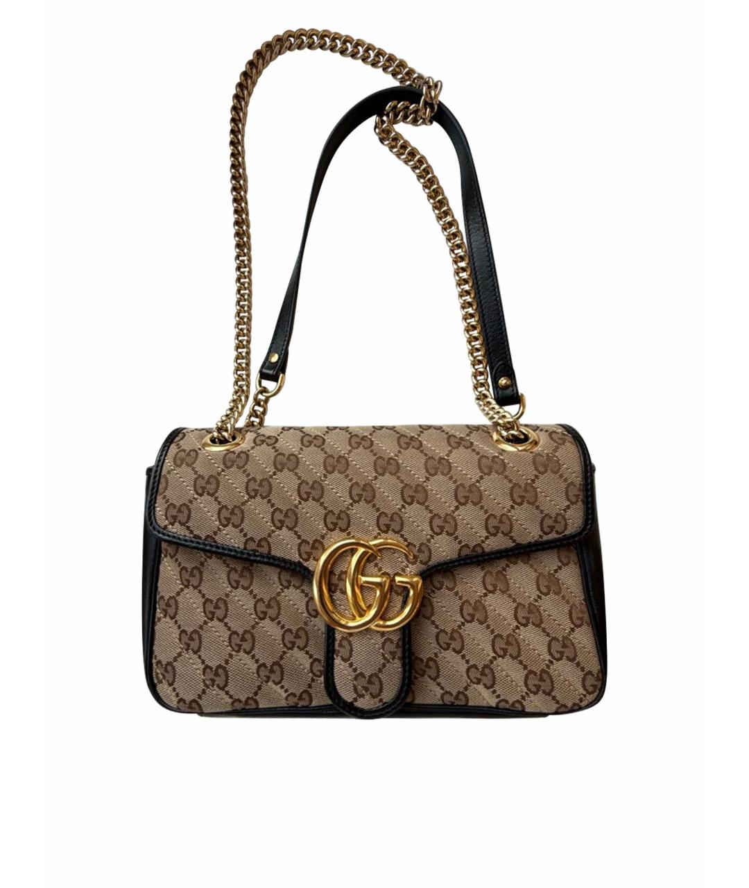 GUCCI Коричневая сумка через плечо, фото 1