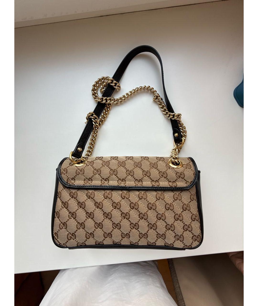 GUCCI Коричневая сумка через плечо, фото 3