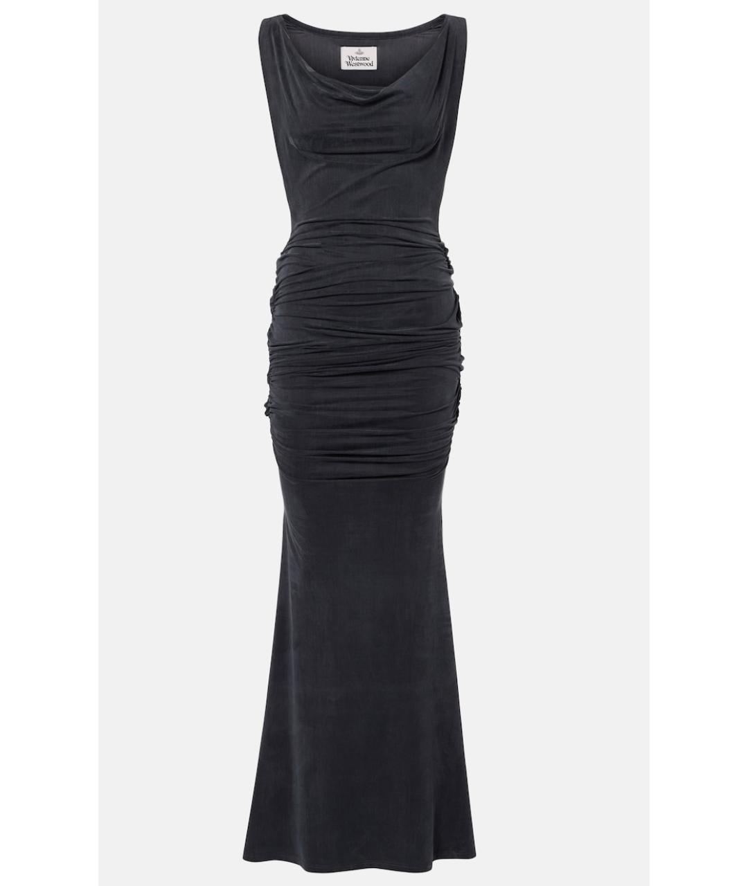 VIVIENNE WESTWOOD Черное коктейльное платье, фото 6