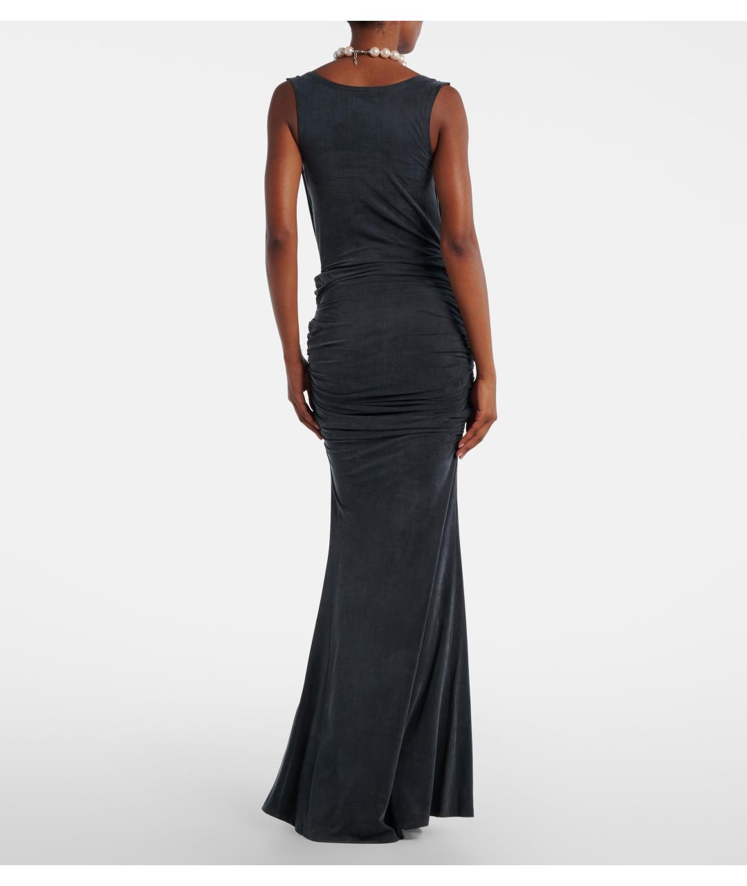 VIVIENNE WESTWOOD Черное коктейльное платье, фото 3