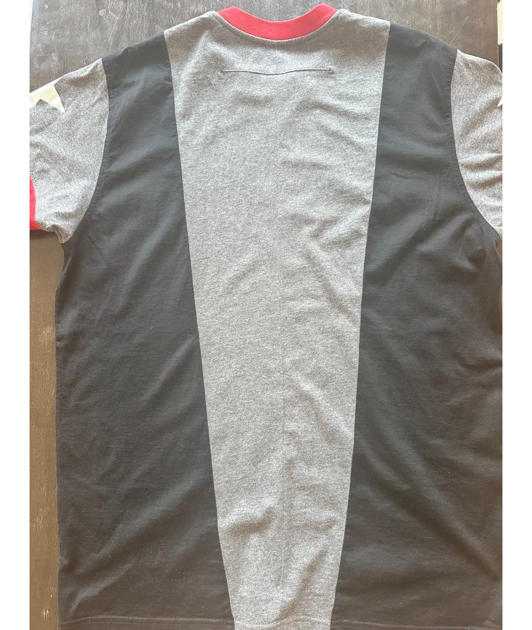 GIVENCHY Серая хлопковая футболка, фото 2