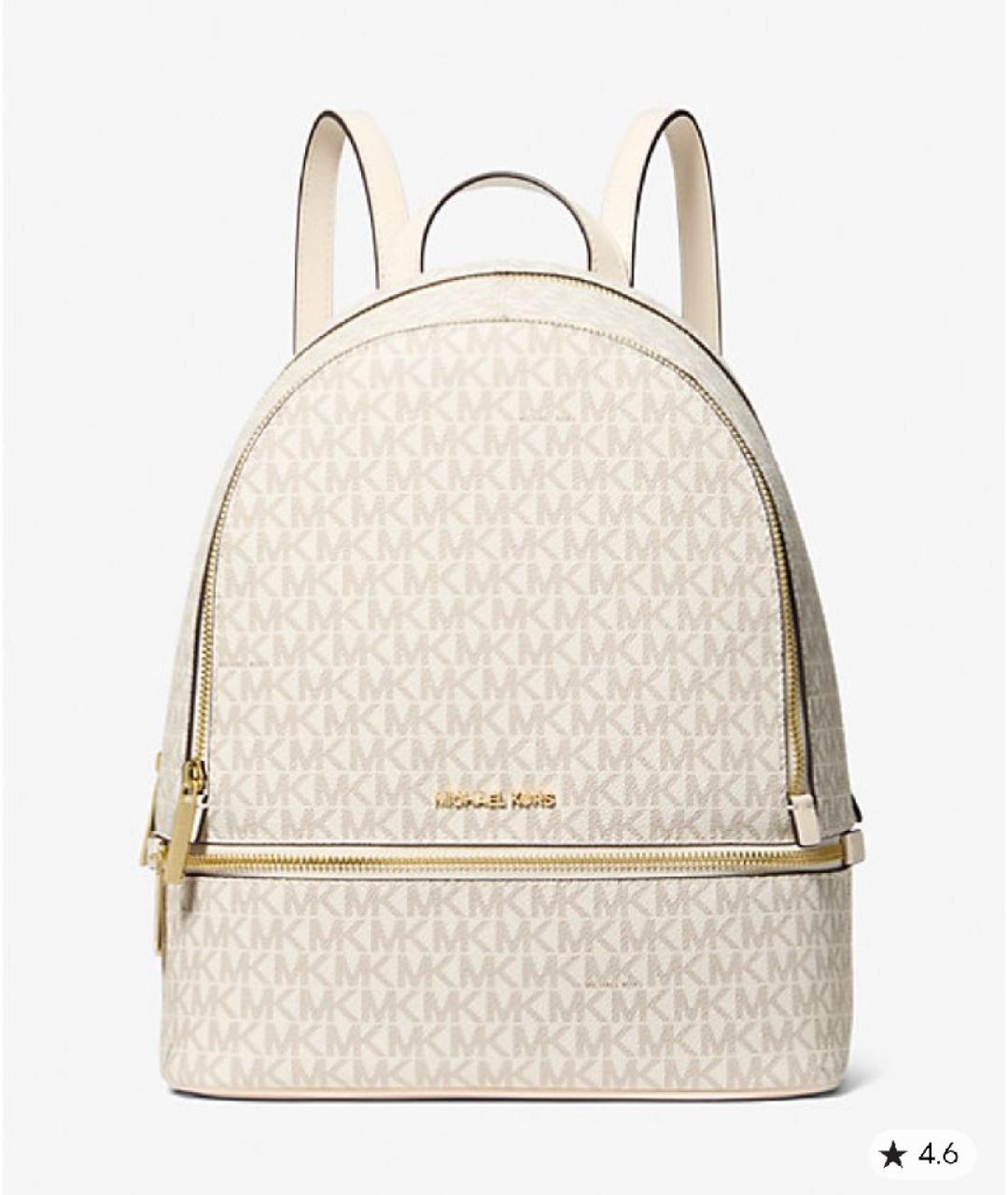 MICHAEL KORS Бежевый рюкзак, фото 7