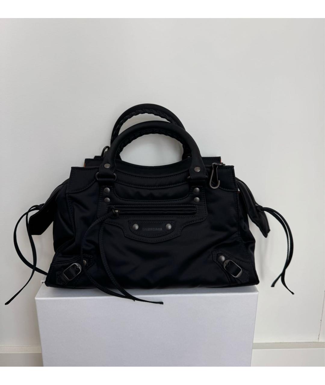 BALENCIAGA Черная сумка через плечо, фото 9