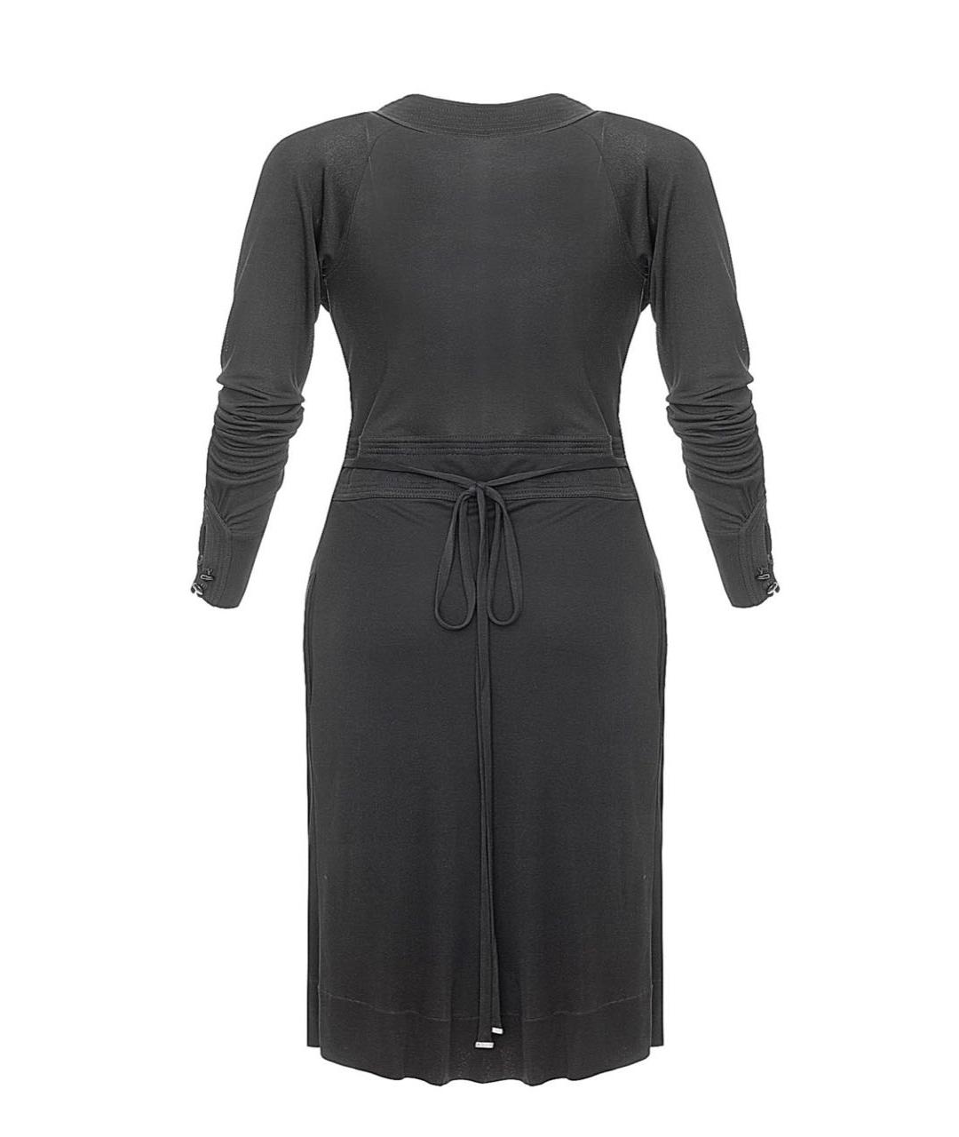 GUCCI Черное вискозное платье, фото 2