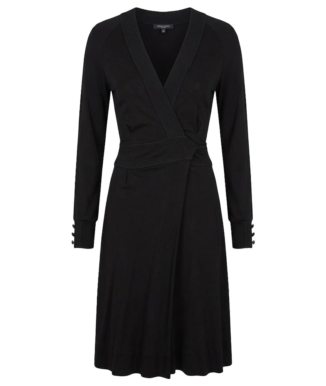 GUCCI Черное вискозное платье, фото 1