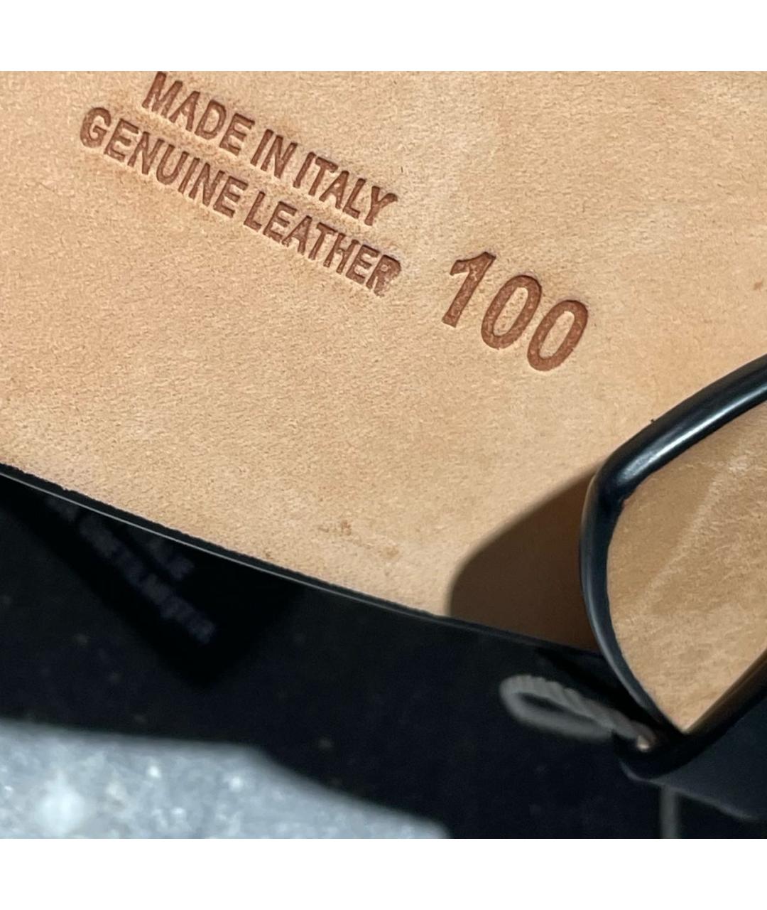 MAISON MARGIELA Белый кожаный ремень, фото 5