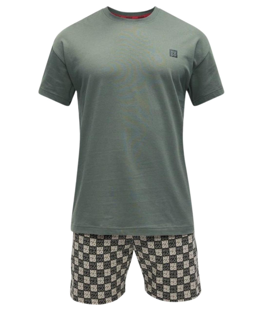 HUGO Зеленая пижама, фото 1