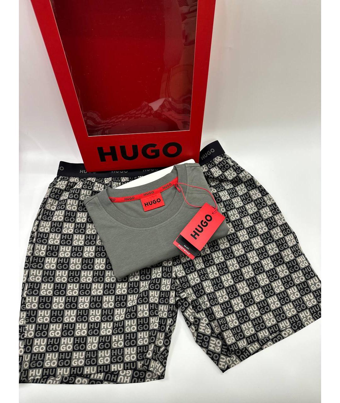 HUGO Зеленая пижама, фото 5