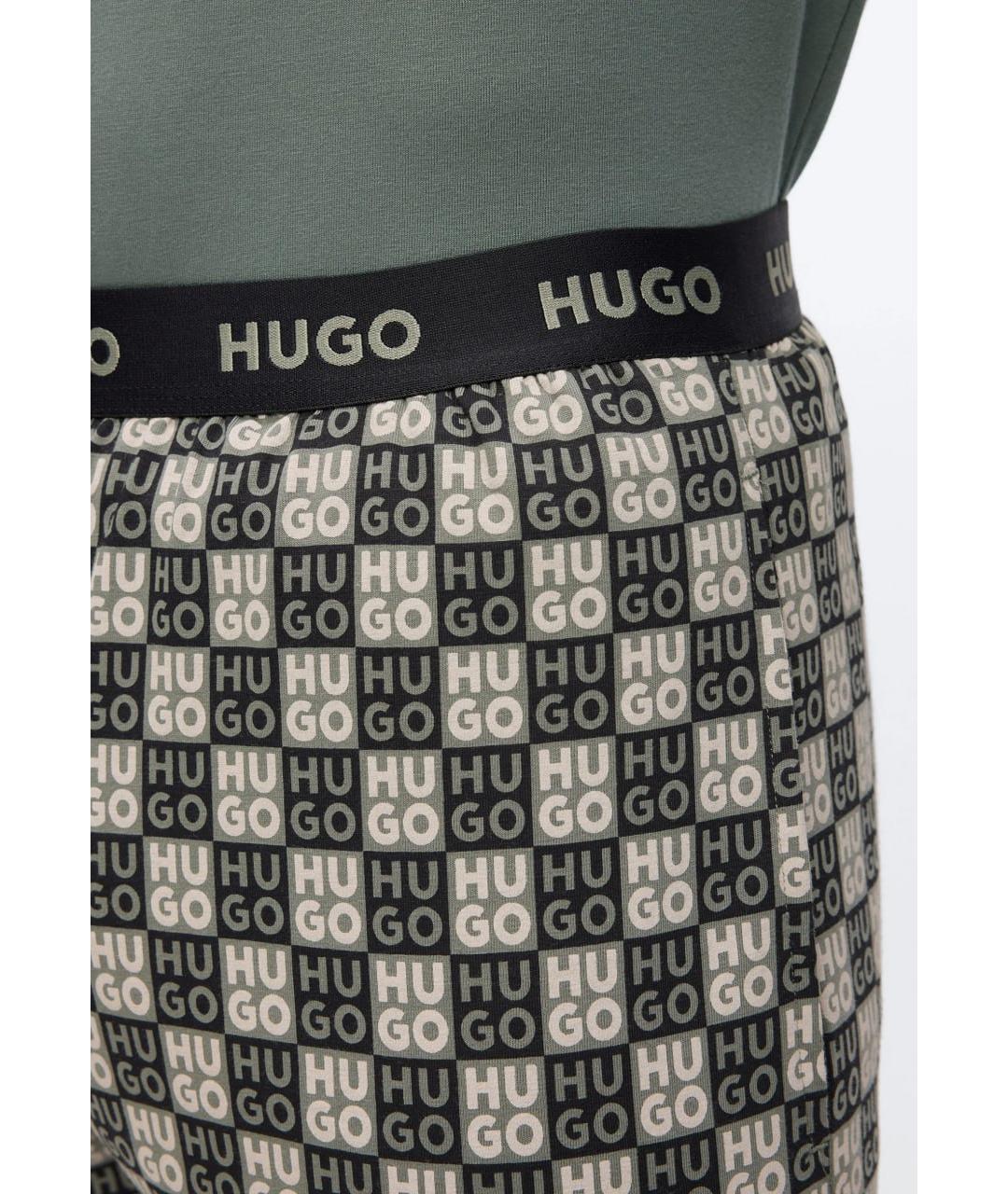 HUGO Зеленая пижама, фото 2