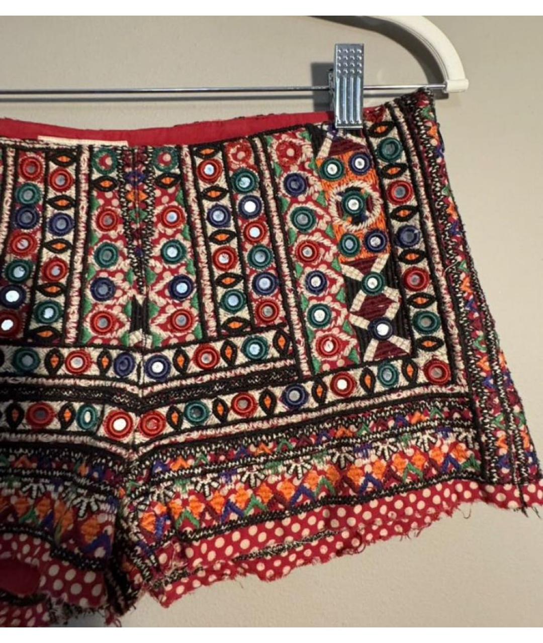 RALPH LAUREN Мульти хлопковые шорты, фото 3