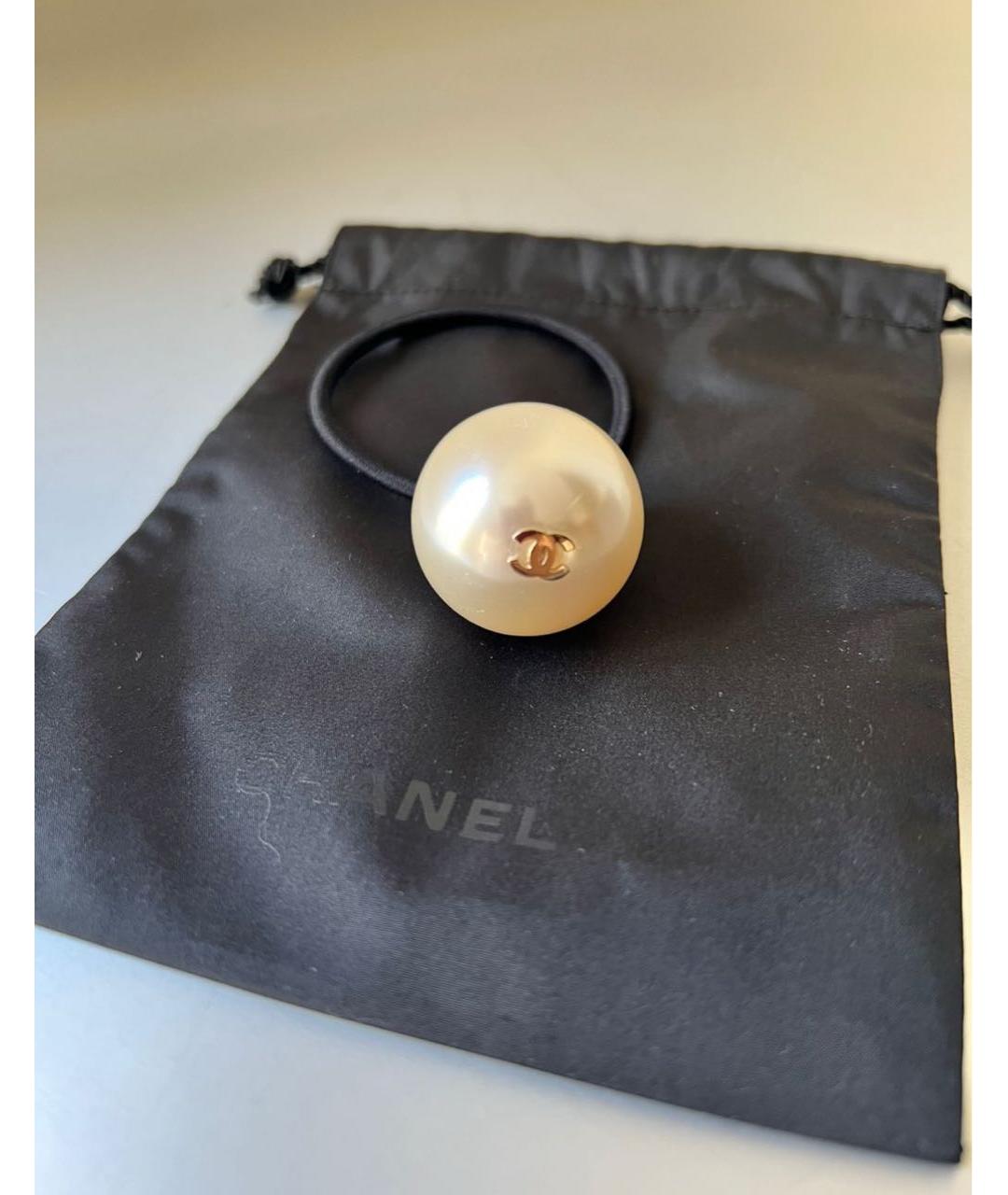 CHANEL Серебряная резинка, фото 5