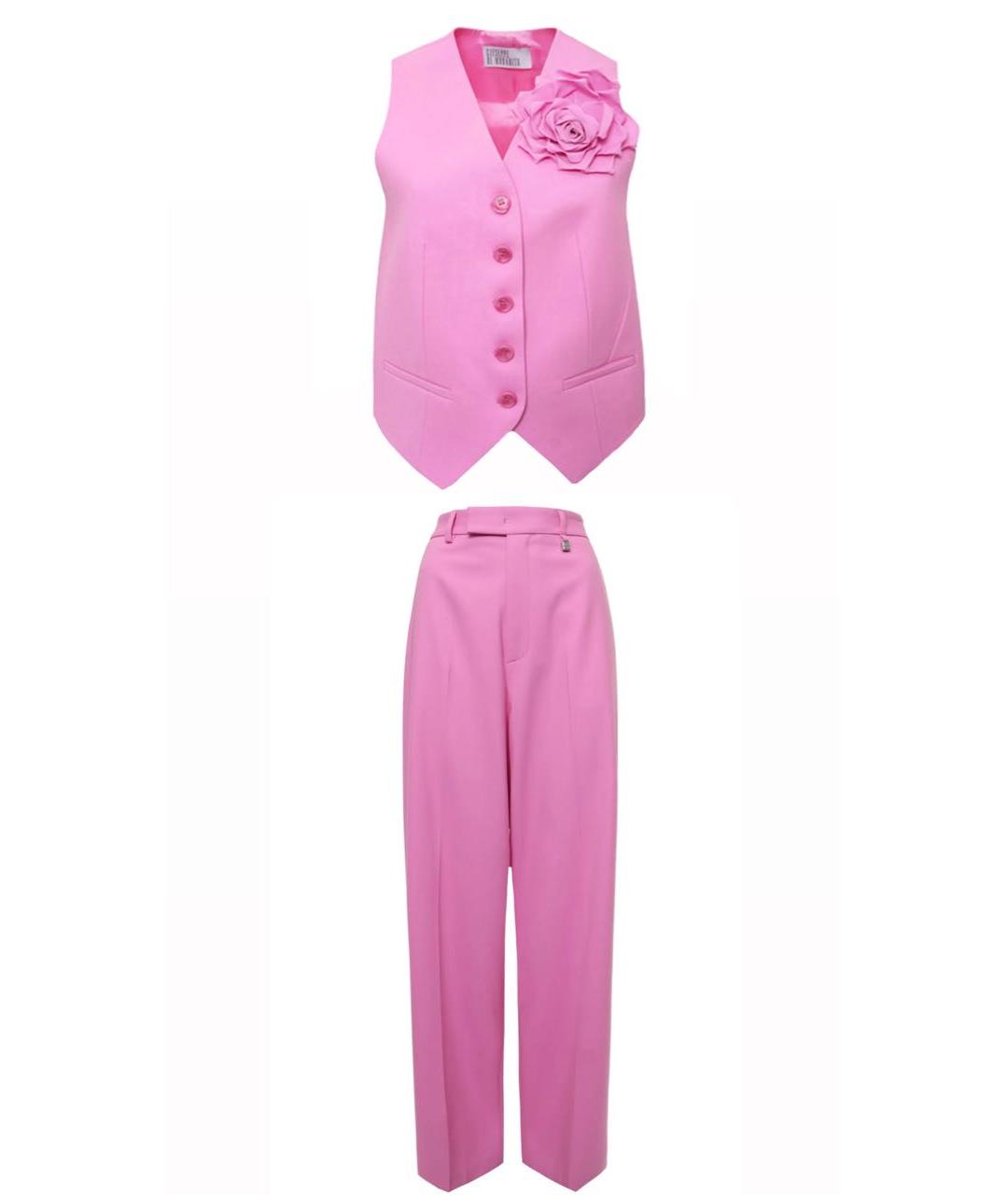 GIUSEPPE DI MORABITO Розовый костюм с брюками, фото 1