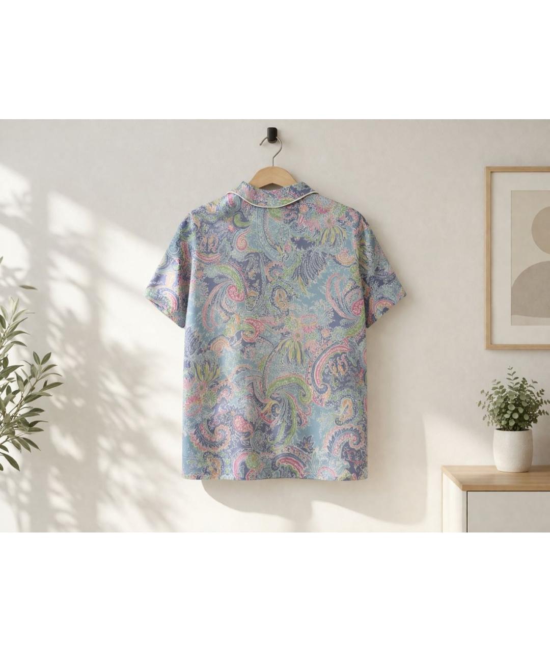 RALPH LAUREN Мульти хлопковая пижама, фото 5