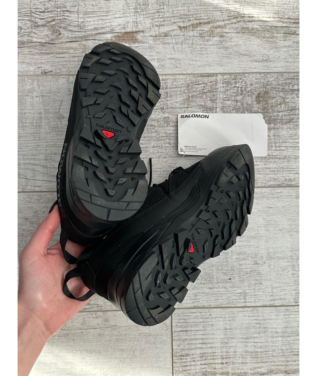 MM6 MAISON MARGIELA Черные текстильные кроссовки, фото 8