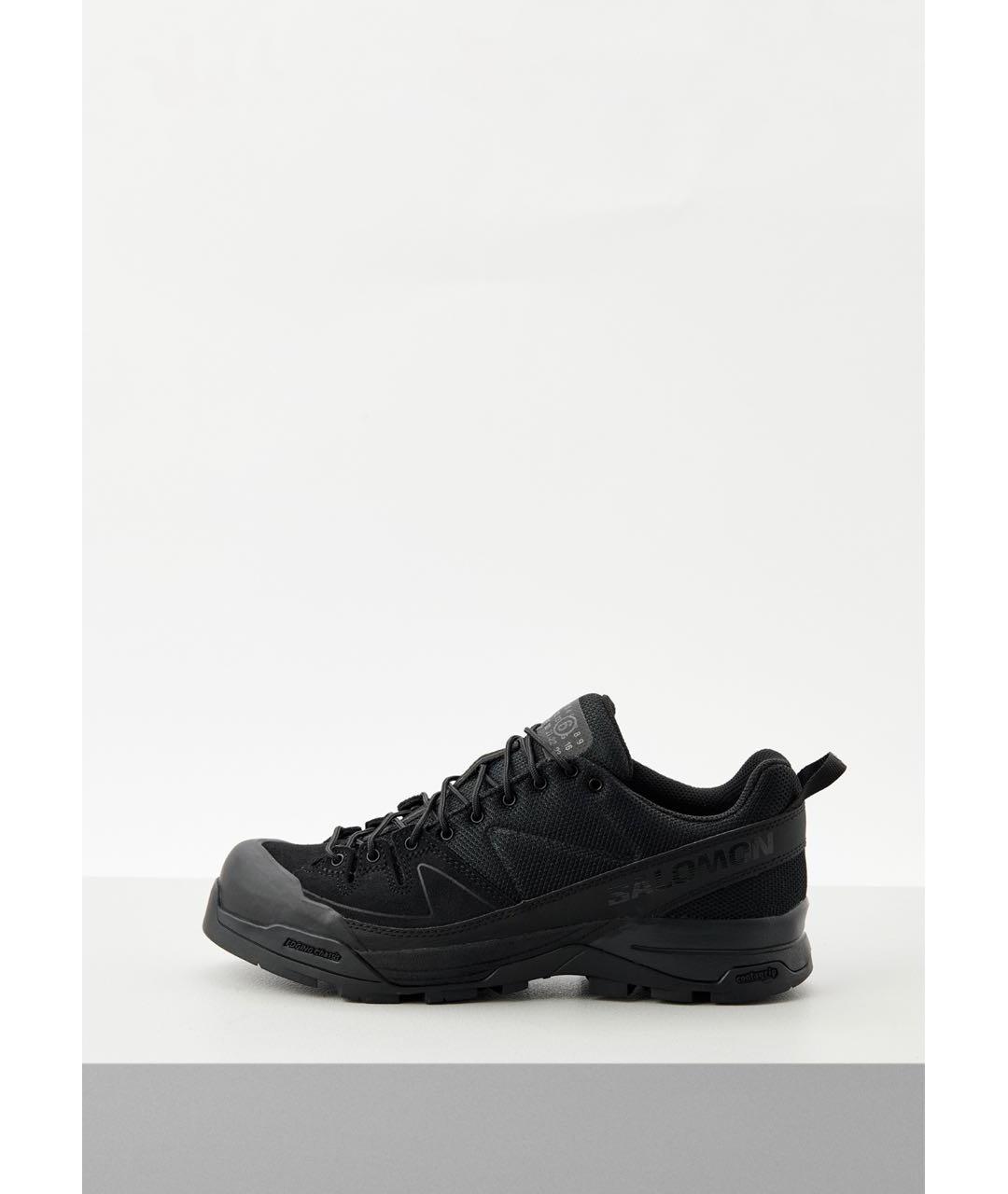 MM6 MAISON MARGIELA Черные текстильные кроссовки, фото 9