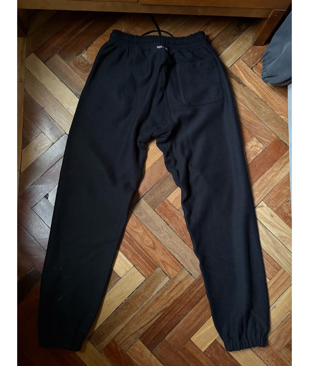 READYMADE Черные хлопковые повседневные брюки, фото 2