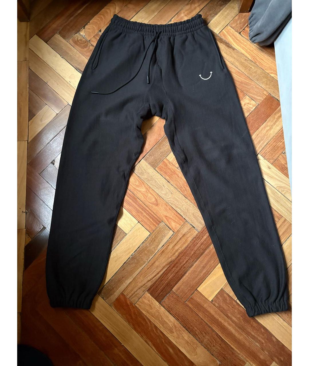 READYMADE Черные хлопковые повседневные брюки, фото 6
