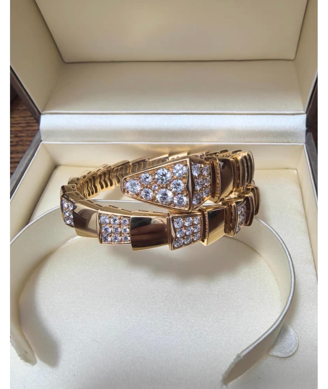 BVLGARI Золотой браслет из розового золота, фото 3