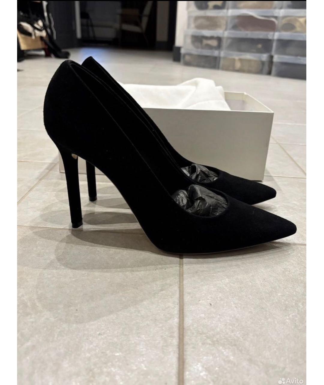 CASADEI Черные замшевые туфли, фото 9