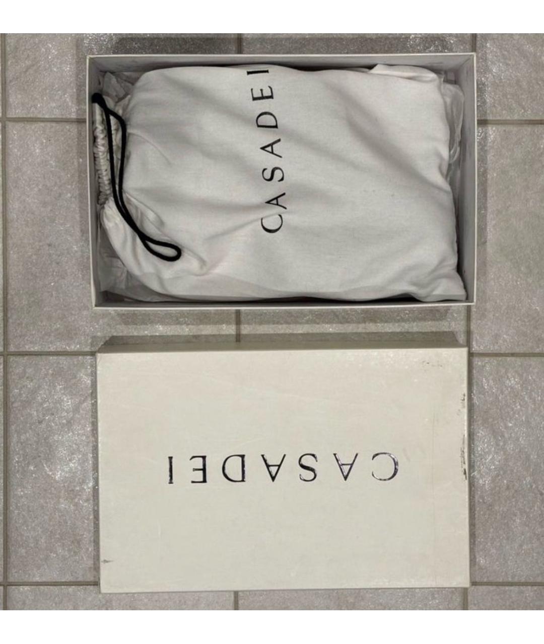 CASADEI Черные замшевые туфли, фото 7