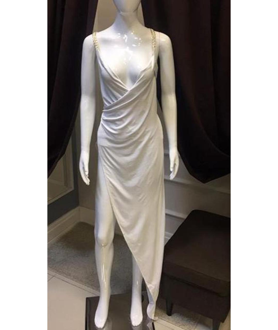 LA PERLA Белая вискозная туника, фото 9