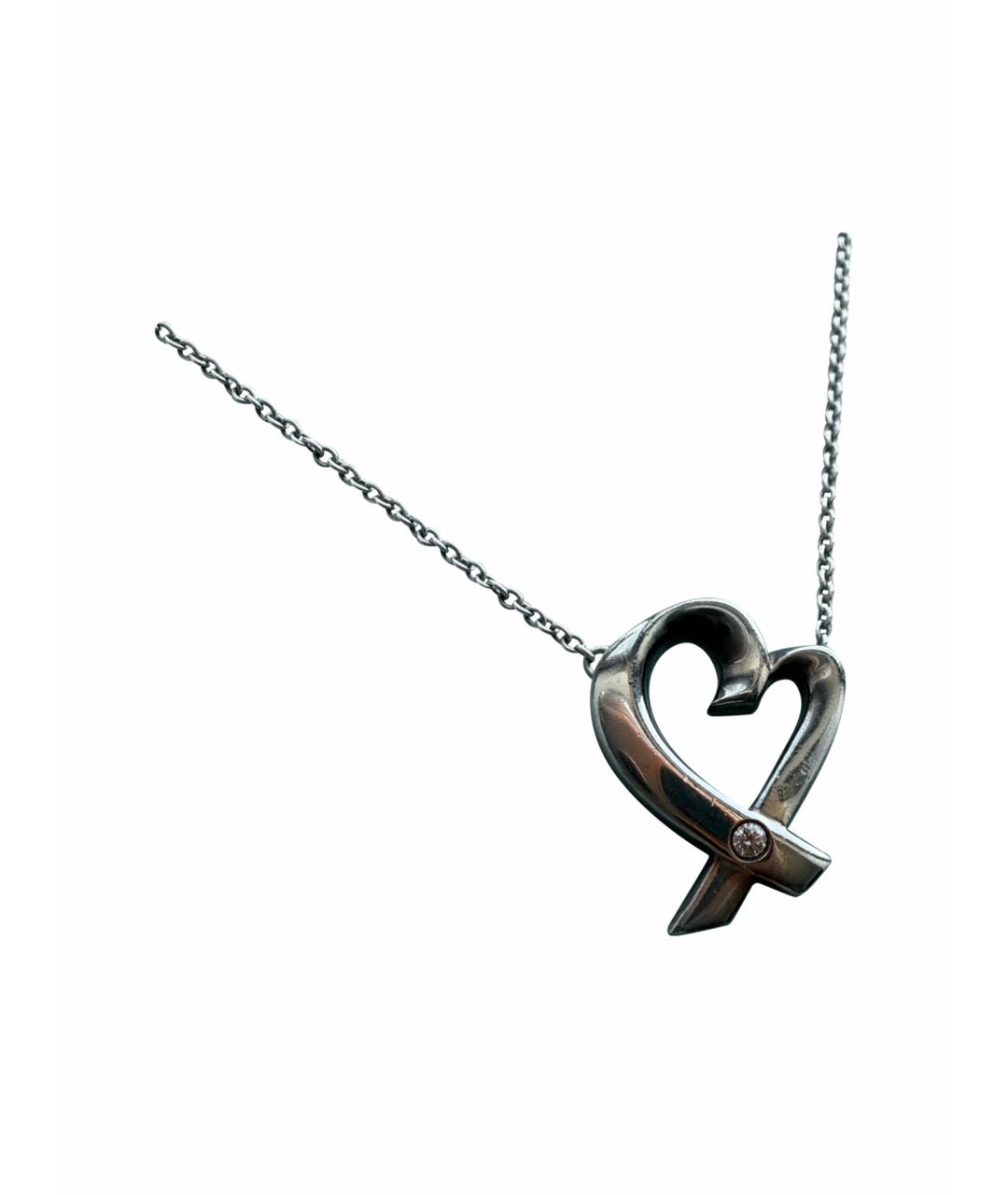 TIFFANY&CO Серебряное серебряное колье, фото 1