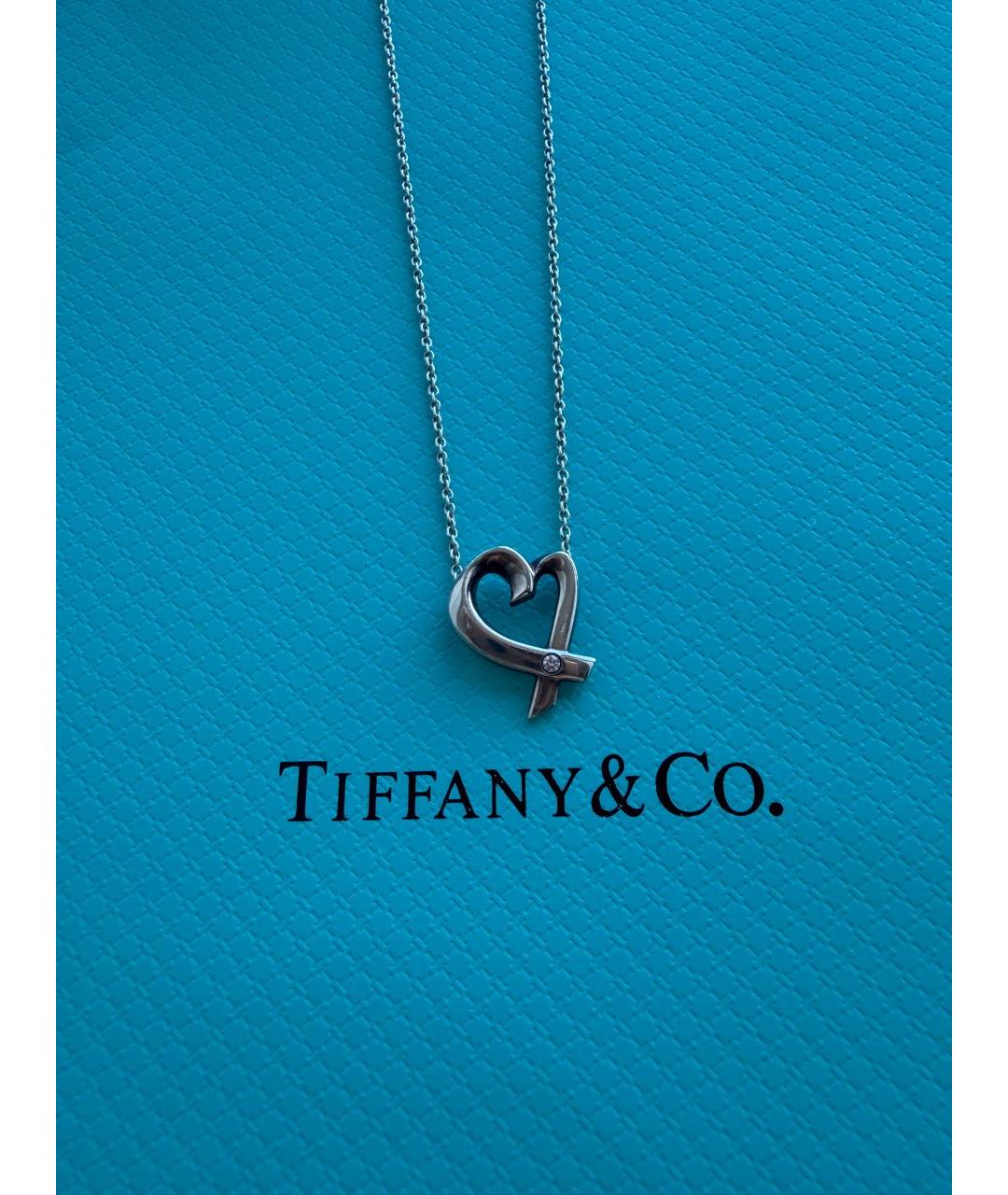 TIFFANY&CO Серебряное серебряное колье, фото 4