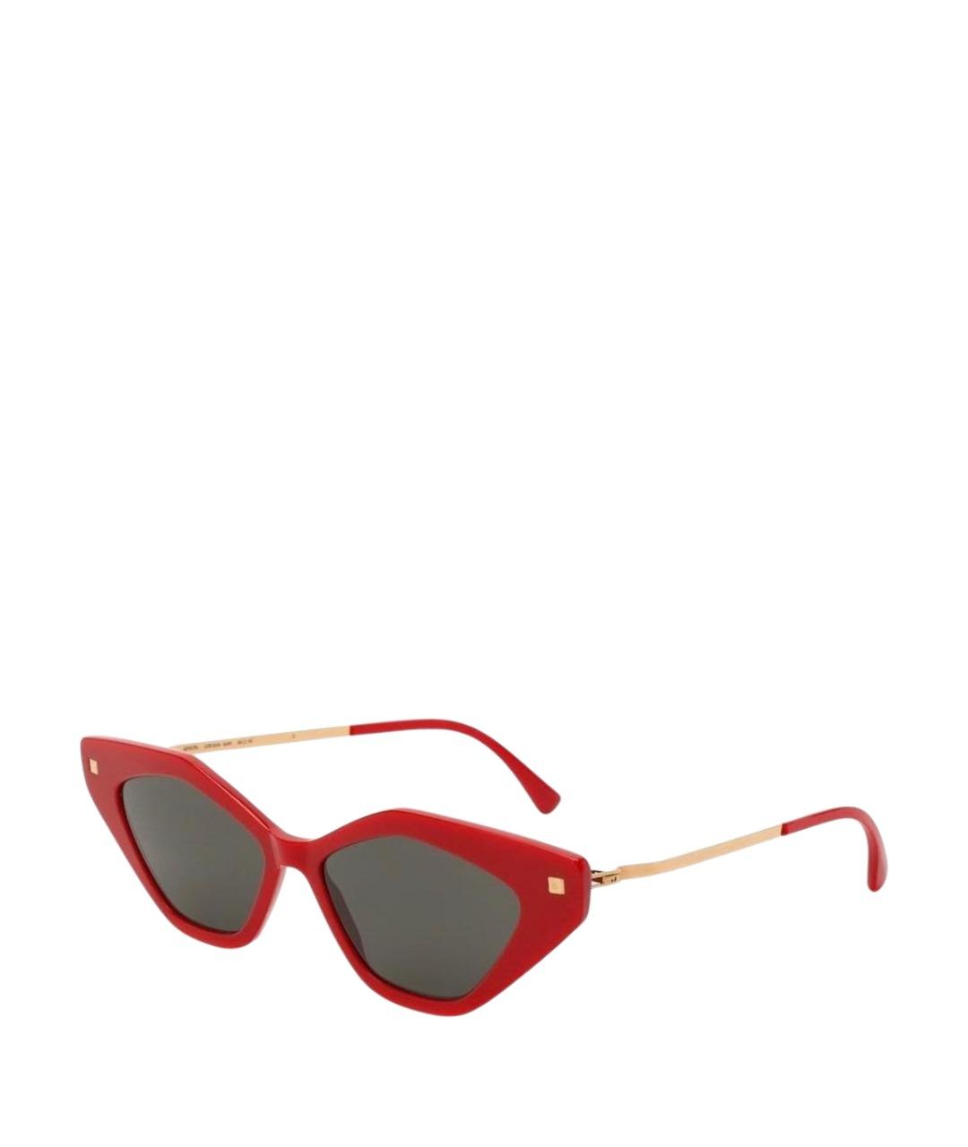 MYKITA Красные пластиковые солнцезащитные очки, фото 1