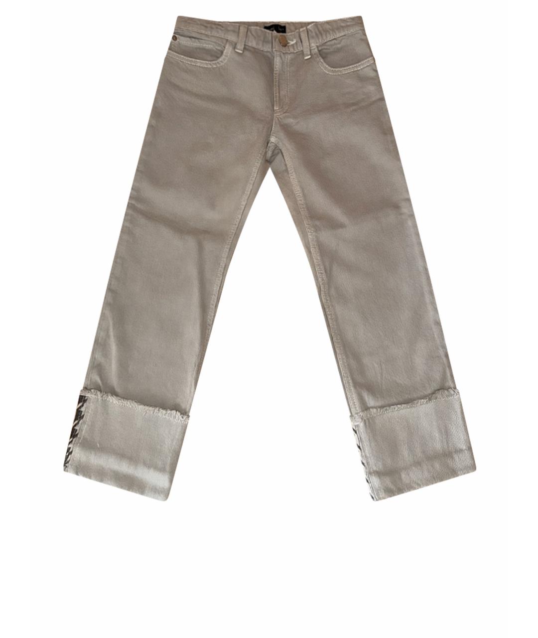 EMPORIO ARMANI Серые деним детские джинсы, фото 1