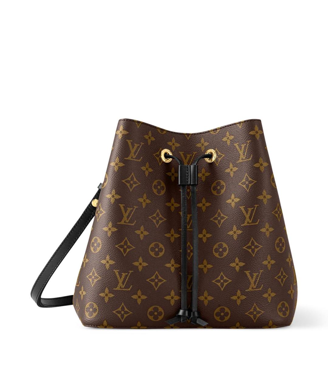 LOUIS VUITTON Коричневая кожаная сумка тоут, фото 8