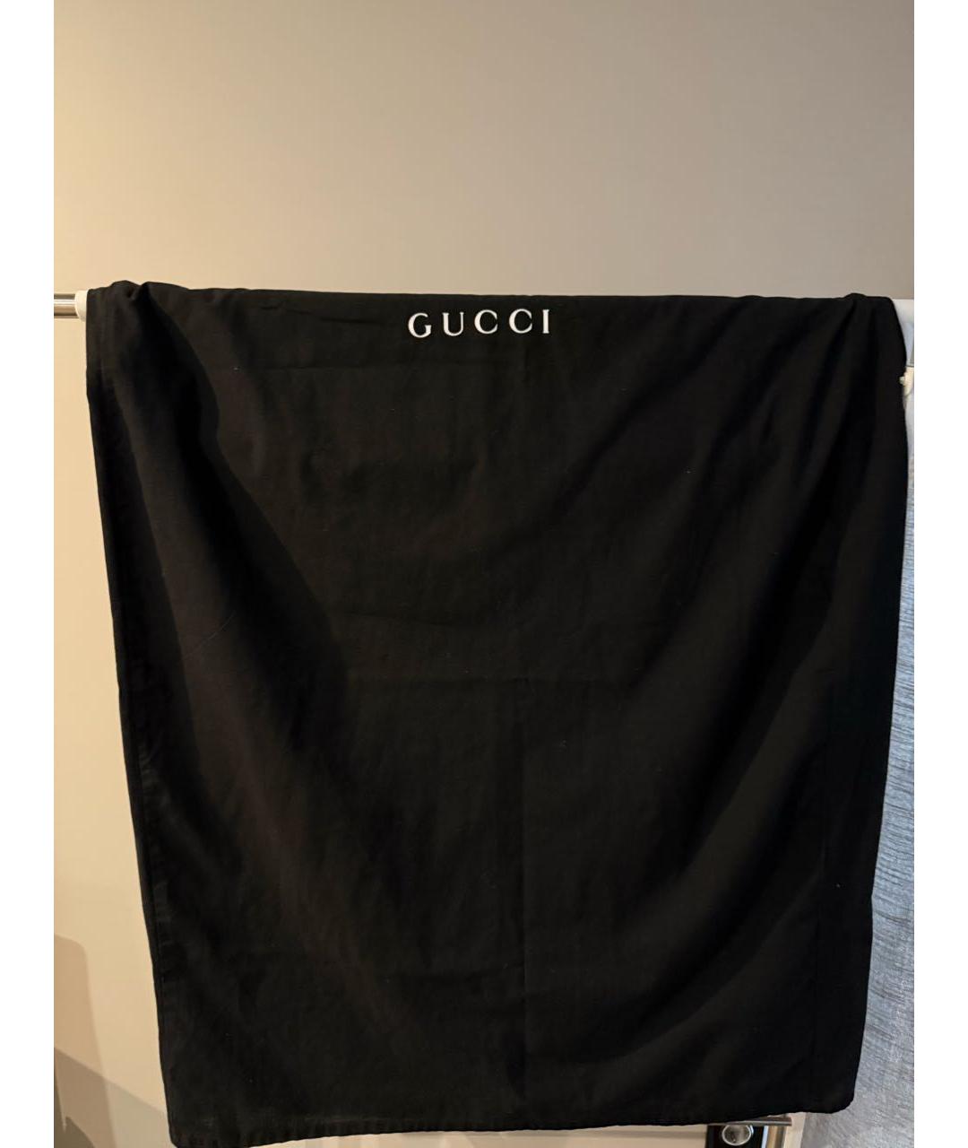 GUCCI Черная полиэстеровая куртка, фото 7