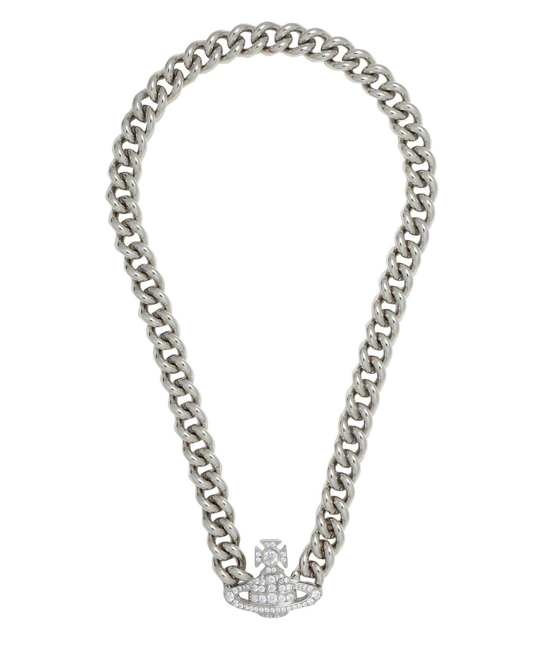 VIVIENNE WESTWOOD Серебряное латунное колье, фото 1