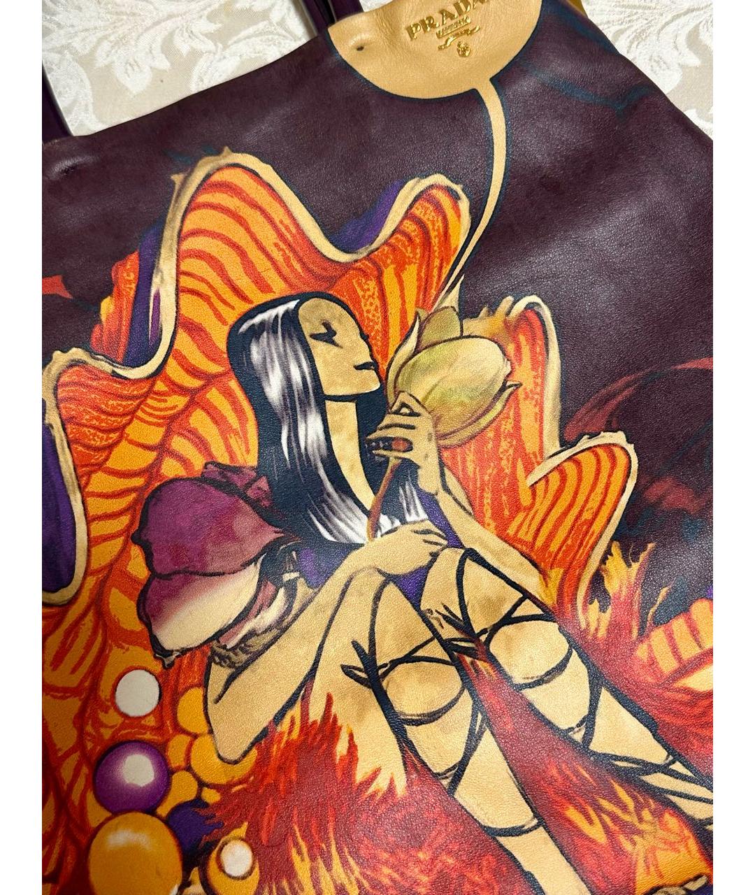 PRADA Мульти кожаная сумка через плечо, фото 2