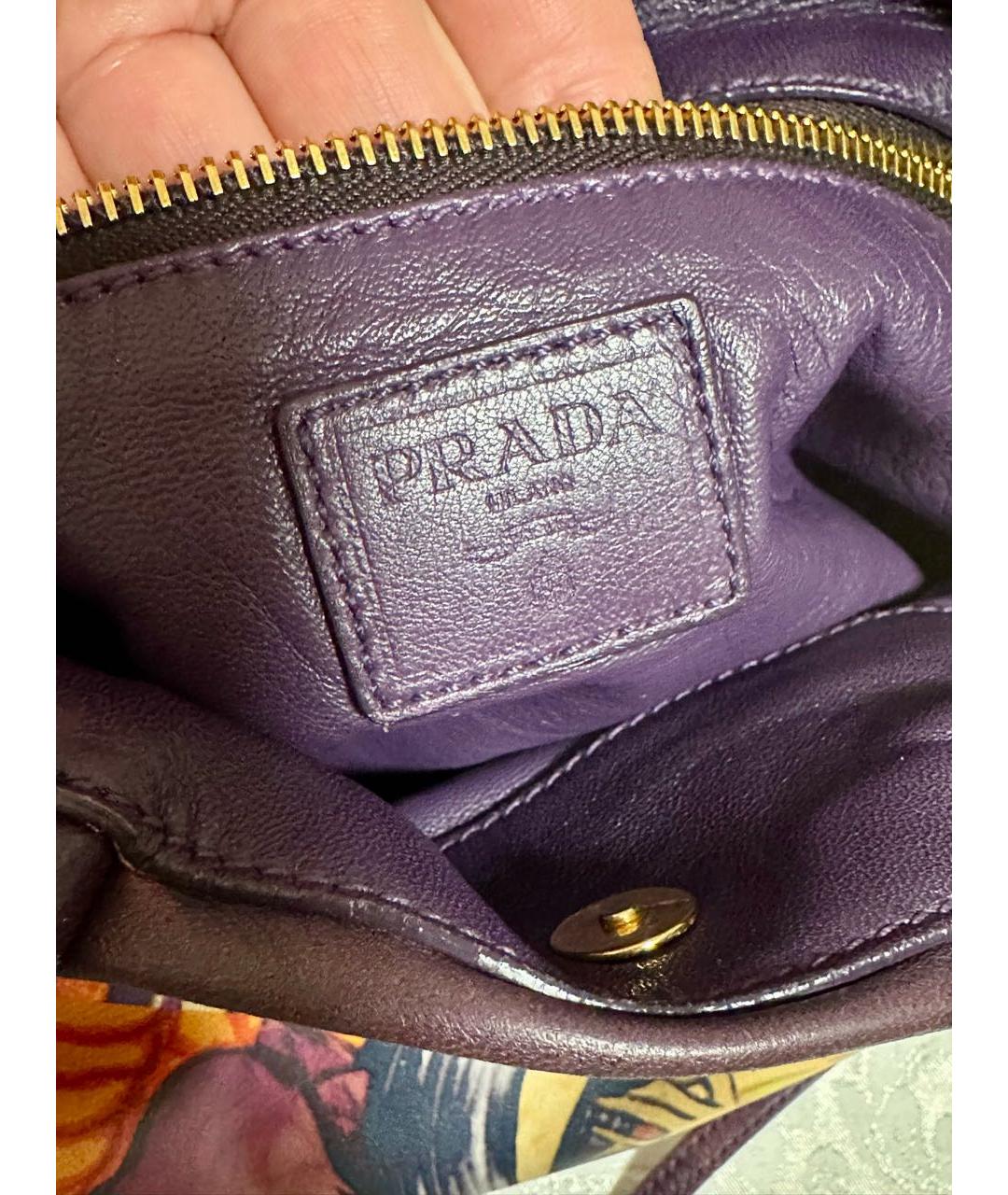 PRADA Мульти кожаная сумка через плечо, фото 4